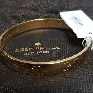 Kate Spade - On Yourk Mark, Get Jet, Go! Bangle